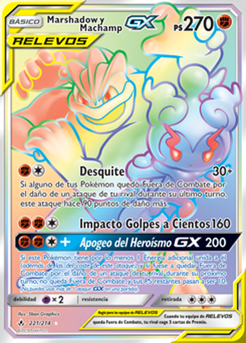 Marshadow y Machamp GX