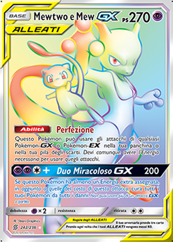 Mewtwo e Mew GX