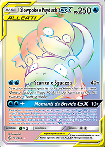 Slowpoke e Psyduck GX