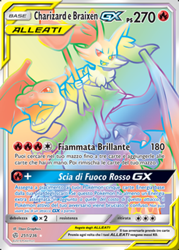 Charizard e Braixen GX