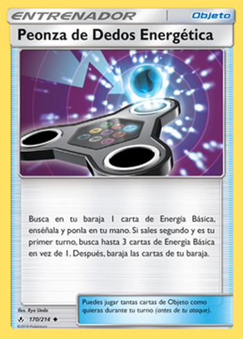 Peonza de Dedos Energética