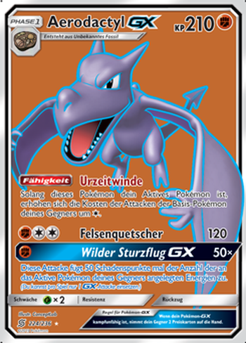 Aerodactyl GX