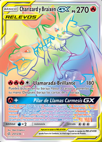 Charizard y Braixen GX