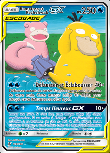 Ramoloss et Psykokwak GX