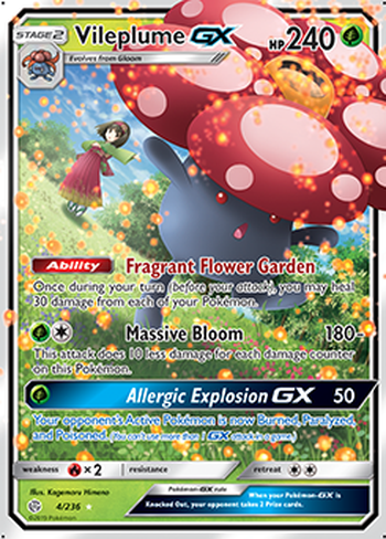 Vileplume GX