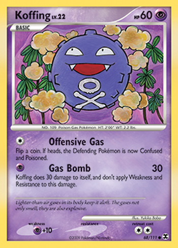 Koffing LV. 22