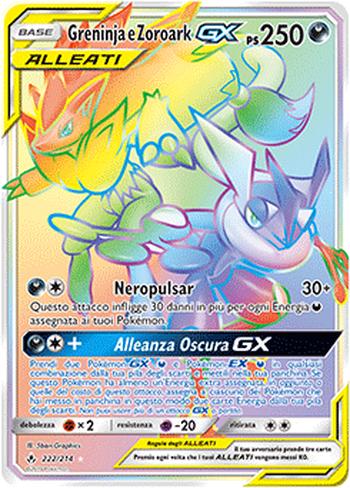 Greninja e Zoroark GX