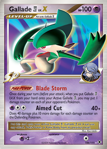 Gallade  LV. X