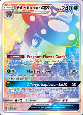 Vileplume GX