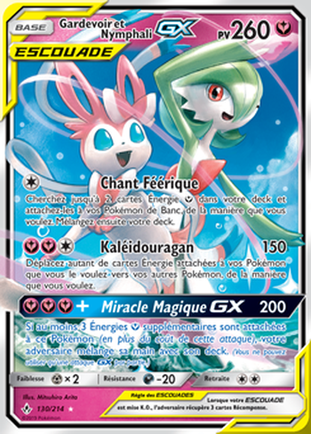 Gardevoir et Nymphali GX