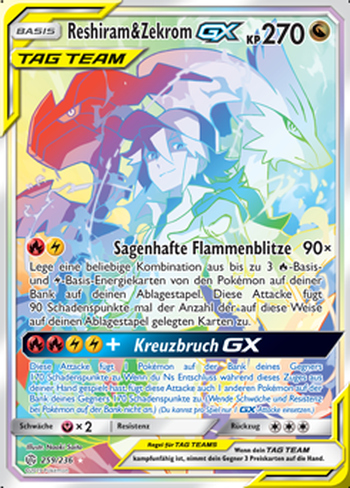 Reshiram & Zekrom GX