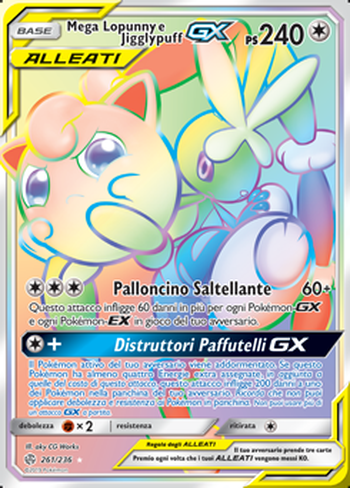 Mega Lopunny e Jigglypuff GX