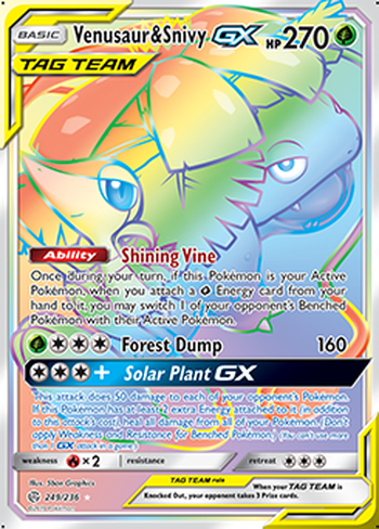 Venusaur & Snivy GX