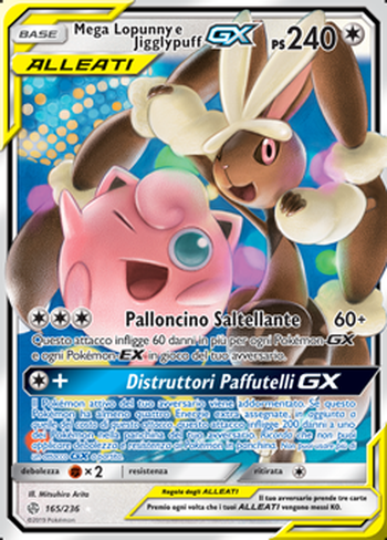 Mega Lopunny e Jigglypuff GX