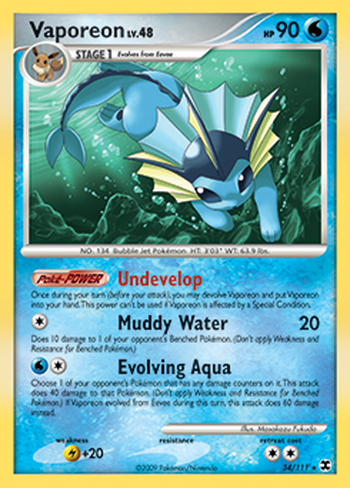 Vaporeon LV. 48