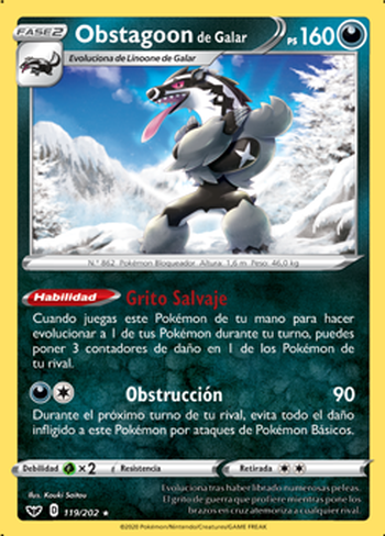 Obstagoon de Galar