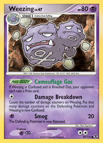 Weezing LV. 47