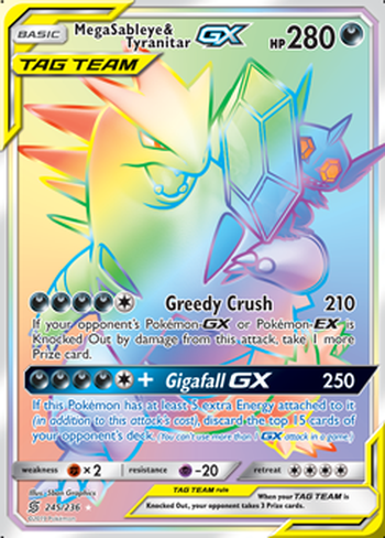 Mega Sableye & Tyranitar-GX