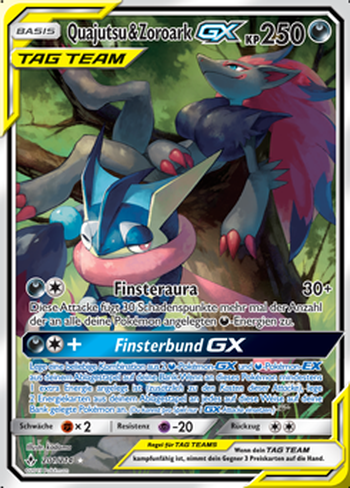 Quajutsu & Zoroark GX