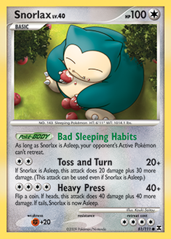 Snorlax LV. 40