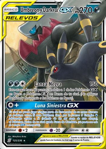 Umbreon y Darkrai GX