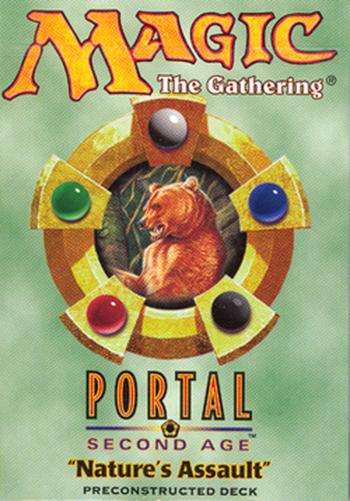 Portal Second Age: Nature's Assault Theme Deck