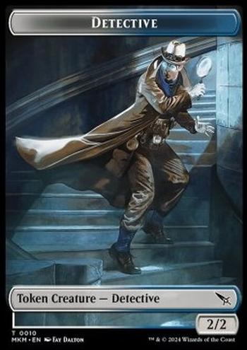 Detective Token (White and Blue 2/2)