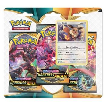 Darkness Ablaze: Eevee 3-Pack Blister