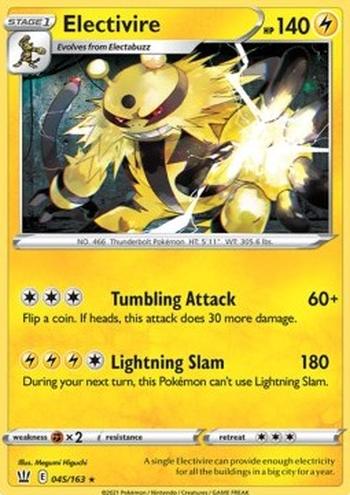 Electivire [Tumbling Attack | Lightning Slam]