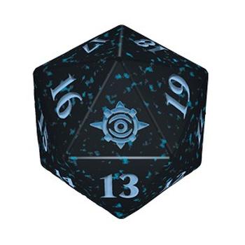 Die D20 Die (Blue)