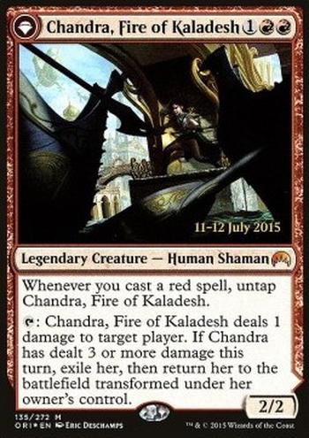 Chandra, Fire of Kaladesh // Chandra, Roaring Flame