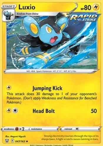 Luxio [Jumping Kick | Head Bolt]