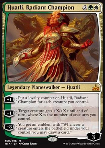 Huatli, Radiant Champion