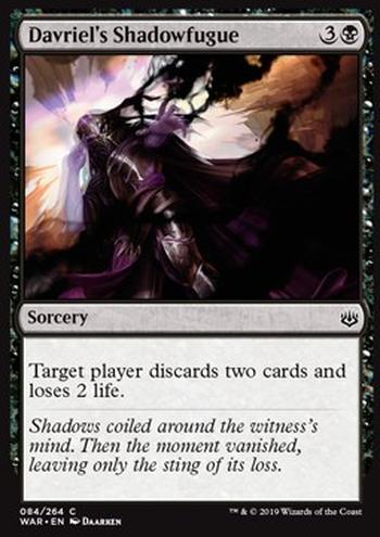 Davriel's Shadowfugue