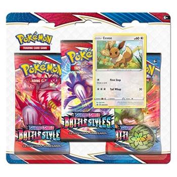 Battle Styles: Eevee 3-Pack Blister