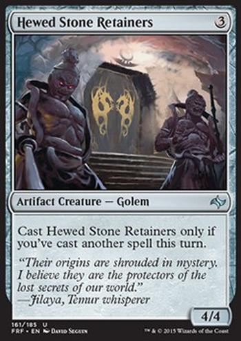 Hewed Stone Retainers