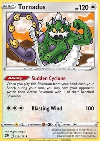 Tornadus [Sudden Cyclone | Blasting Wind]