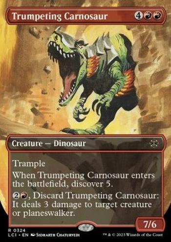 Trumpeting Carnosaur