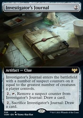 Investigator's Journal