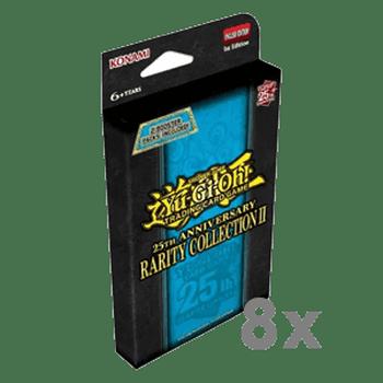 Collection Rareté du 25e Anniversaire II: Special 2-Pack Tuckbox Case (8x Tuckbox)