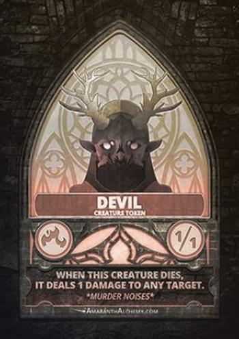 Devil Token (Red 1/1)