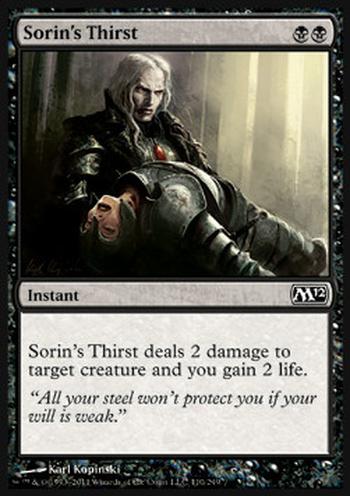 Sorin's Thirst