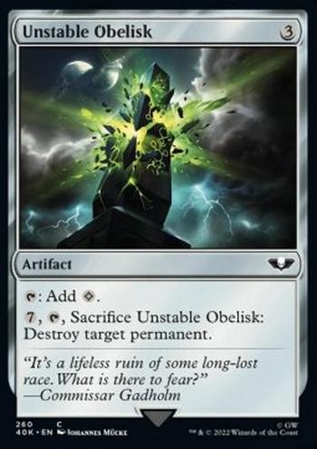 Unstable Obelisk