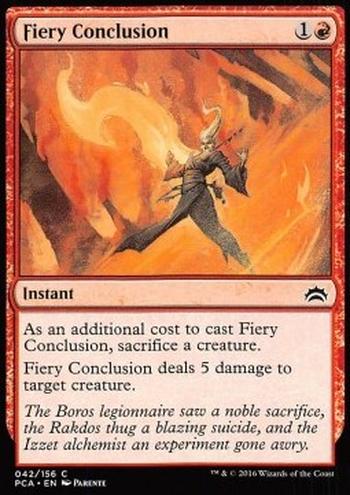 Fiery Conclusion