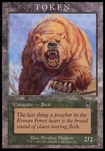 Bear Token (Green 2/2)