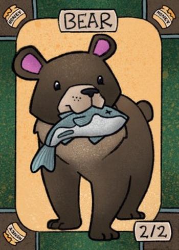 Bear Token (Green 2/2)