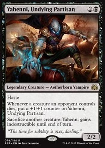 Yahenni, Undying Partisan