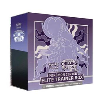 Chilling Reign: Pokémon Center Shadow Rider Calyrex Elite Trainer Box