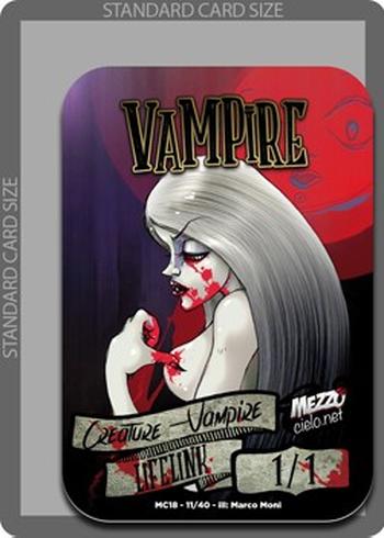 Vampire Token (Black 1/1 Lifelink)