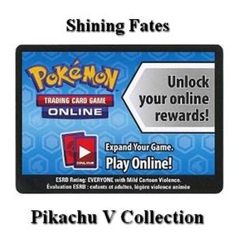 Online Code Card (Shining Fates: Pikachu V Collection)